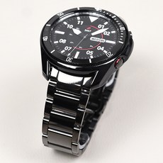 갤럭시 워치3 45mm 41mm 날개형 메탈 밴드 스트랩 통스테인레스 시계줄