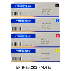 DODAMOA DODAM 호환토너 교체용 캐논 MF 6495CXKG(CRG-054H BK/C/M/Y) 4색1세트, 1개, 4색세트