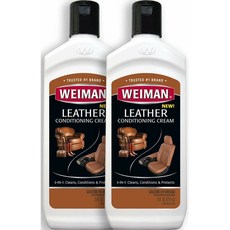 Weiman Leather Conditioner Cream 와이만 레더 컨디셔너 크림8oz(237ml) 2팩