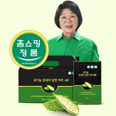 [홈쇼핑 공식 정품] 송도순 유기농 당내리 당장 여주즙, 120개, 70ml