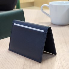 [자스나로 BRO-2] 얇은지갑 슬림한 미니 교통 가죽 카드지갑 NFC 중복인식방지