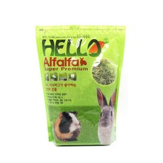 초특가 HELLO Hello 알팔파 토끼 기니피그 먹이 500G