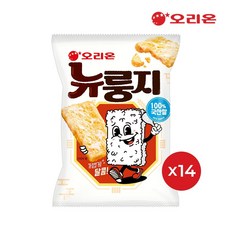 [100프로국산쌀] 오리온 뉴룽지(124g) x 14개, 124g