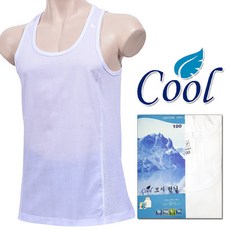 VASILLY 남자 모시런닝 1매 여름런닝 남성런닝 95~110