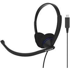 [해외직구]Koss CS200 USB Double-Sided On-Ear Communication Headset Noise-Cancelling Electret Micro, One Color, One Color_One Size