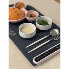 푸드워머 실리콘 매직워머 식탁 패드 온열 테이블 매트 롤러블 실리콘 보온 보드 상품 이미지