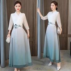 한복드레스 피로연드레스 이브닝 공연 연주회 파티 연회