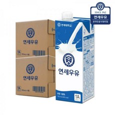 연세우유 멸균 흰우유, 730ml, 12개