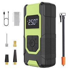  타이어 팽창기 휴대용 공기 압축기 Maelorso 무선 에어 펌프 2배 빠른 팽창 150PSI 7500mAh 배터리 자전거 자동차 팽창기 디지털 압력 게이지 LED 조명 