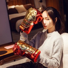 햄볶는스토어 어벤져스 마블 히어로 복싱 글러브 한쌍, 5.아이언맨