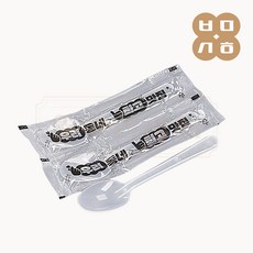 백만상회 [BW] 일회용수저 1P포장 최고맛집, 1개, 100개입