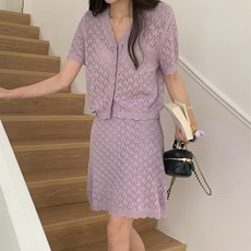 여름니트투피스