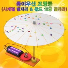 종이우산 조명등 사계절 별자리황도12궁별자리