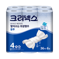 스카트 프레쉬 블루 행주타올 45매, 6개입, 24개