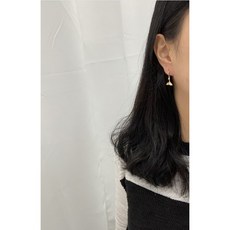 순금고래꼬리귀걸이