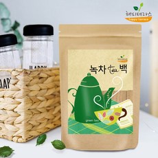 녹차삼각티백