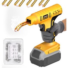 전기 용접기 다중 프로세스 용접기 용접기 Dewalt 20v 배터리 용 무선 플라스틱 용접 건 Dewalt 20v 도구 용 120W 휴대용 용접 기계 6 가지 유형의 자동차, Upgrade Curved Pipe