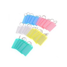 25Pcs 금속채소 사각형 열쇠고리열쇠태그 ID태그 이름태그고리