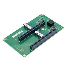 10Gtek MCIO(74pin) 8i to PCIe X8 어댑터 Gen5 PCIe5.0, 2x MCIO 8i, PCIe X16 Female(X8