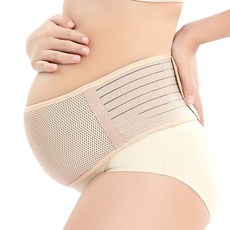 출산 지원 벨트 통기성 임신 배꼽 밴드 복부 바인더 조절 가능한 등/골반 지원-L