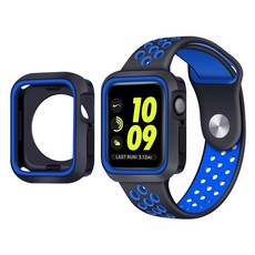 애플워치 케이스 Apple Watch 345678세대에 적합 Apple Watch 2색 TPU 보호 케이스 iWatch8 Ultra 케이스