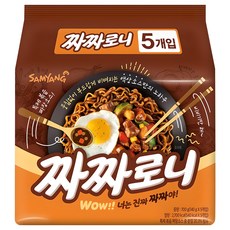 짜짜로니 140g, 5개