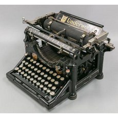 옛날타자기 레트로타자기 언더우드 타자기 1920S 미국 제조정상 사용복고 컬렉션 빈티지, 01 기계