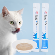 고양이음수량 수분보충제 링거캣 링거젤 체험키트 54g 4개입 고양이간식 고양이음료, 1팩
