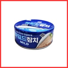 사조 안심 마일드참치, 85g, 4개