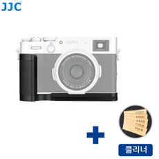 [JJC] 후지필름 X100V X100F 핸드그립 플레이트 fuji + 클리너 HG-X100V 1개 상품 이미지