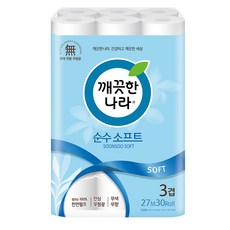 깨끗한나라 순수 소프트 27m 30롤, 30개입, 1개