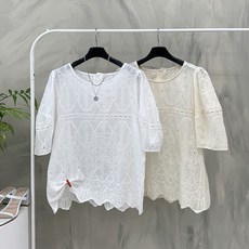자수블라우스