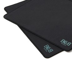 BML609660[리썬즈몰] 마우스패드 밥패드 선수용 브레이킹 Large [블랙-블랙라인], 단일색상