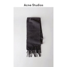Acne Studios Canada 스키니 퓨어 컬러 울 술 좁은 스카프 숄 27Z176975