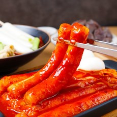 부산 국제시장 100% 통 가래떡 떡볶이 쌀떡 / 통가래떡 480g 2개 + 떡볶이소스 60g 2개, 1개