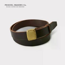 피그벨 히콕 벨트 레더 Phigvel makers co leather hickok belt 3가지 색상