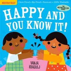 (영문도서) Indestructibles: Happy and You Know It!: Chew Proof - Rip Proof - Nontoxic - 100% Washable (B... Paperback, Workman Publishing, English, 9781523514151