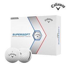  캘러웨이 SUPER SOFT 슈퍼 소프트 골프공(2피스), 화이트 