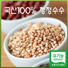 국산100%유기농 찰수수 (500g/1kg) - (2020년산), 1개, 1kg