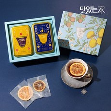 쌍계명차 과일 허그 티캔 2입 선물세트+쇼핑백, 레몬 캐모마일, 1개