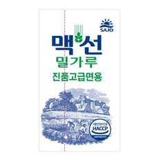 HACCP 맥선 진품고급면용분 대용량 벌크, 1개, 20kg
