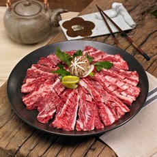  그곳에가면 명품 1++ 투뿔 한우 600g 갈비살+삼각살+차돌박이, 1개 