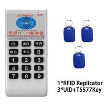 휴대용 주파수 125Khz 13.56MHZ 기 기 RFID NFC IC 카드 리더 라이터 프로그래머 열쇠 고리, Style 5, 1개