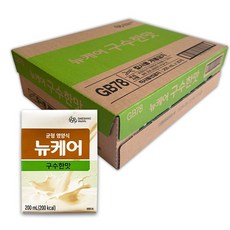 대상 뉴케어 구수한맛 200ml * 30팩[빨대형], 30개