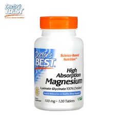 닥터스베스트 High Absorption 마그네슘 Magnesium 100mg 120정, 120 Count, 1개, 120개
