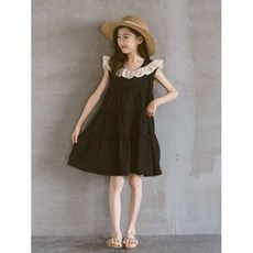 주니어민소매원피스