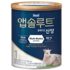 앱솔루트 플래티넘 산양분유 1단계, 350g, 12개