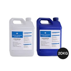 크리스탈 클리어 레진 20kg / 투명한 에폭시 레진공예, 07.와인 레드 200g