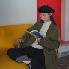 더밀루이 River Handmade Coat (Khaki)