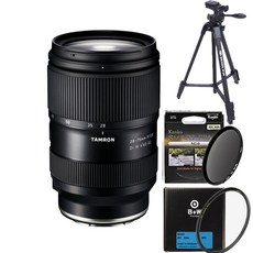 탐론 28-75mm F2.8 Di III VXD G2 A063 소니 FE+BW 슈나이더 BASIC 필터+켄코 Smart Slim ND8 필터+4단삼각대 [정품 당일배송]